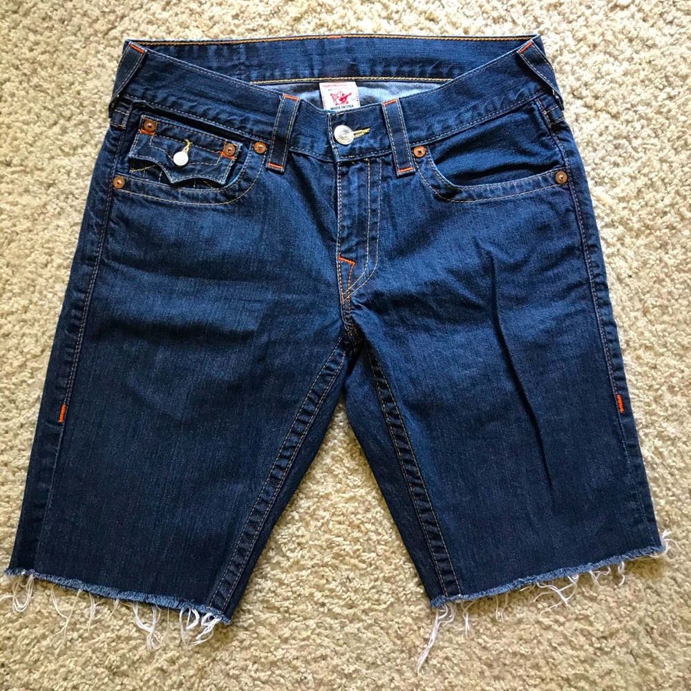 True Religion Jean Shorts